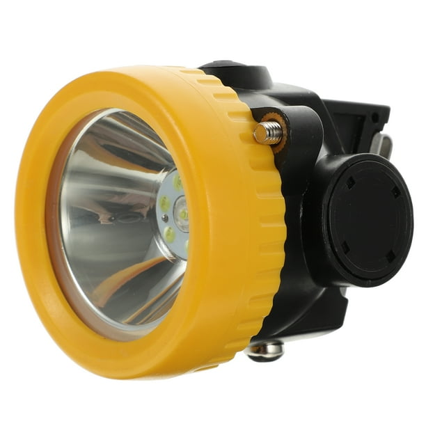 GOOHOCHY Faro de seguridad para minería, iluminación LED a prueba de explosiones con clip para casco, enchufe estadounidense
