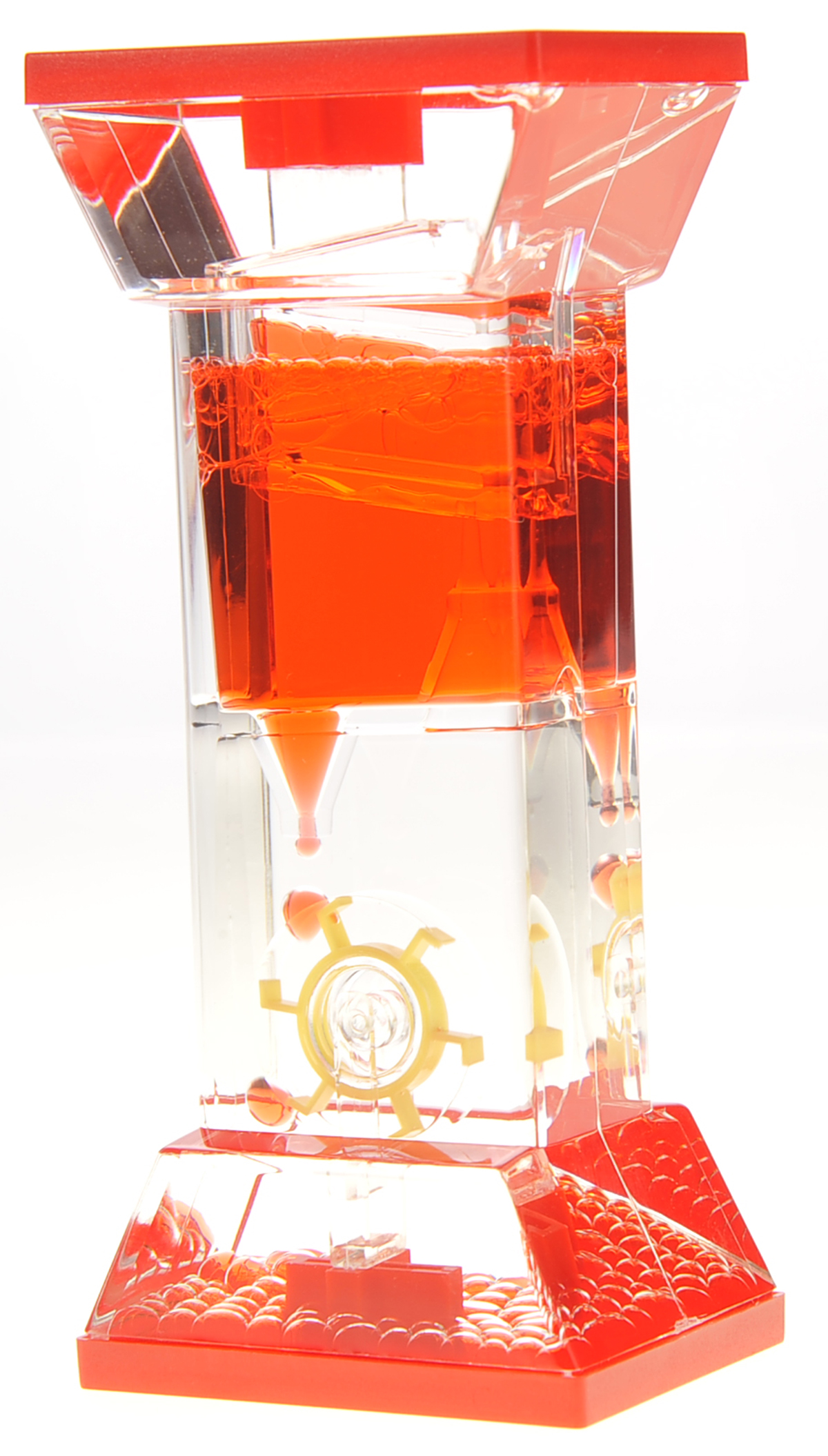 Liquid Motion Bubbler With One Wheel (Red)