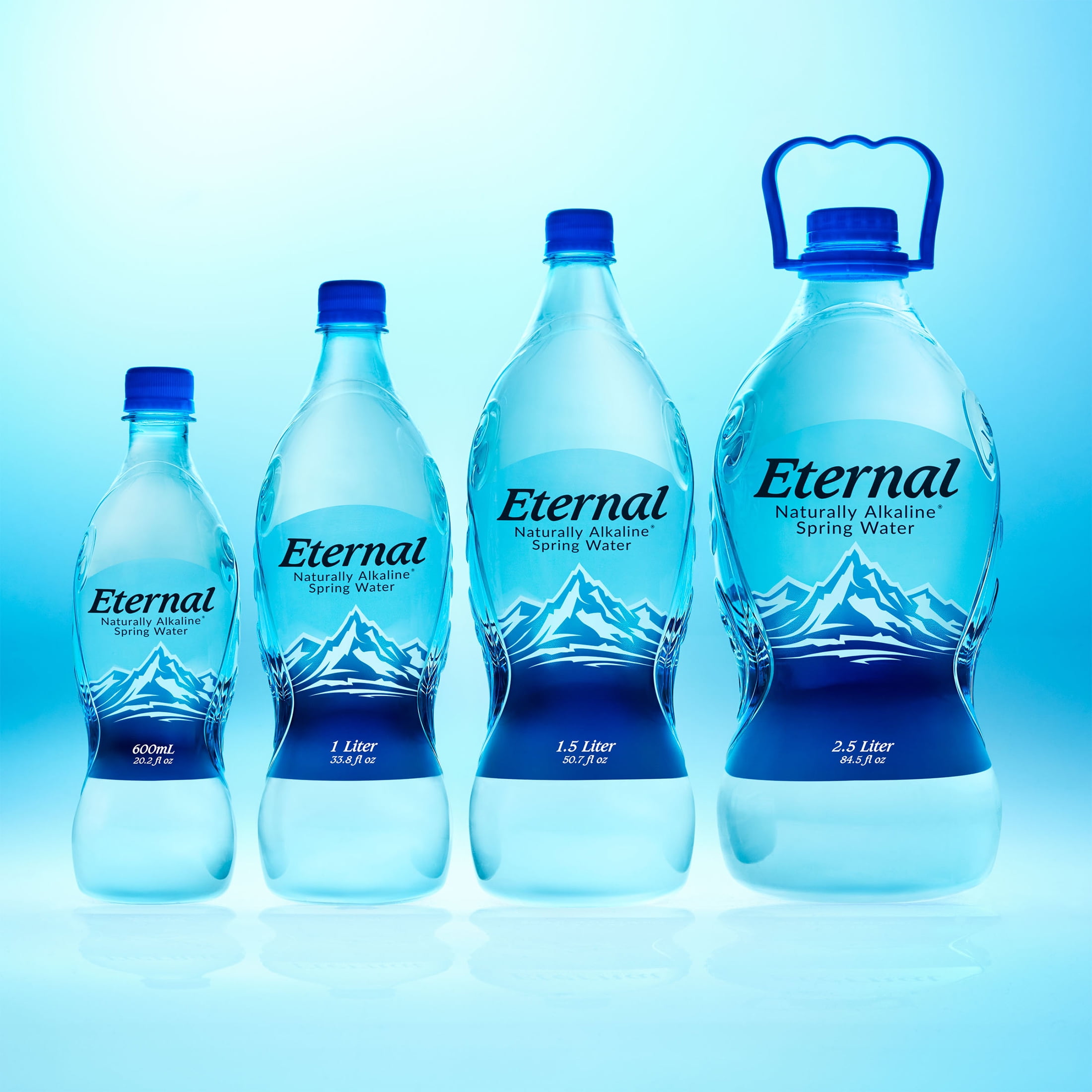 Eternal Naturally Alkaline Spring Water 600ml 6 Pack
