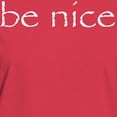 thumbnail image 3 of CafePress - Be Nice T Shirt - Women's Traditional Fit Dark T-Shirt, 3 of 4