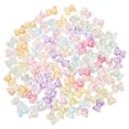 thumbnail image 4 of Beads Acrylic Green Decorative Effect Jewelry Components 100Pcs, 4 of 9