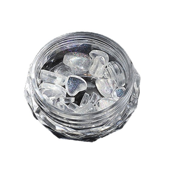 UDIYO 1 Box Nail Decoration Exquisite Shape Waterproof Resin 3D Love Heart Modeling Nail Decor Manicure Making Tool Beauty Supplies