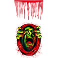 thumbnail image 5 of Paquete de 2 fundas para asiento de inodoro ZHAOCHENG Halloween calcomanía 3D terror decoración del hogar, 5 of 5