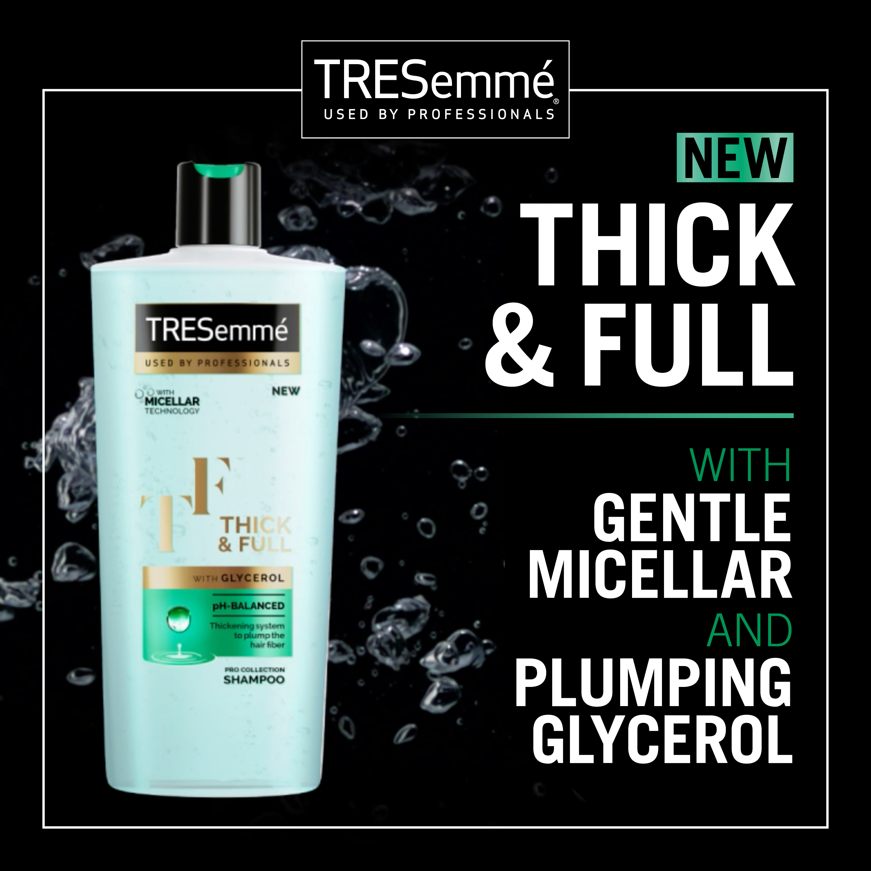 Tresemme Pro Collection Shampoo Thick and Full, 22 oz - image 3 of 9