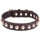 thumbnail image 1 of etiqueta de perro collar Collar de perro completo Collar de setas Collar de cuero tachonado Punk Blogger Collar ajustable Cachorro Labrador Husky Zhivalor ZYY-0415, 1 of 4