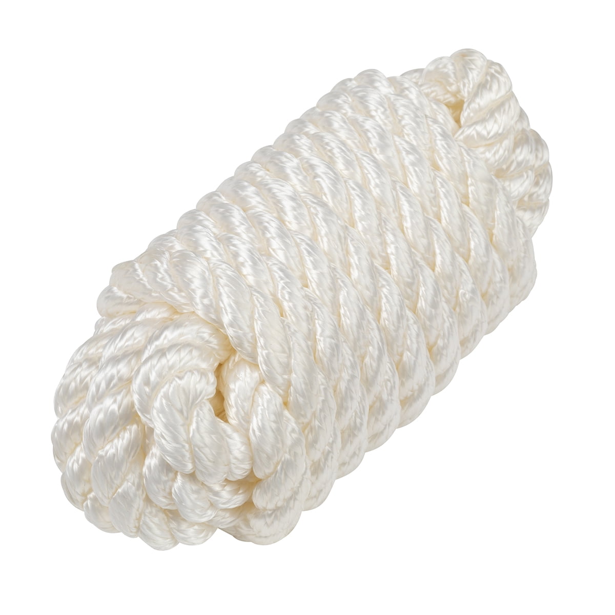 (2 pack) Ozark Trail Marine Dock Line, 3/8 in x 10 ft Twisted Nylon, 600 lb Load Capacity