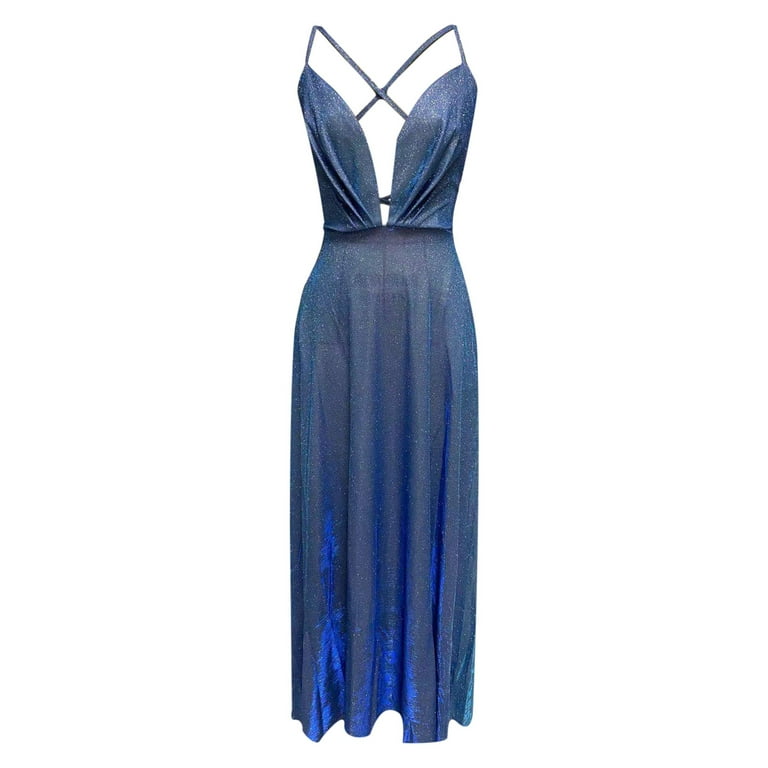 ignite evenings navy dress Ignite Evenings IG111176