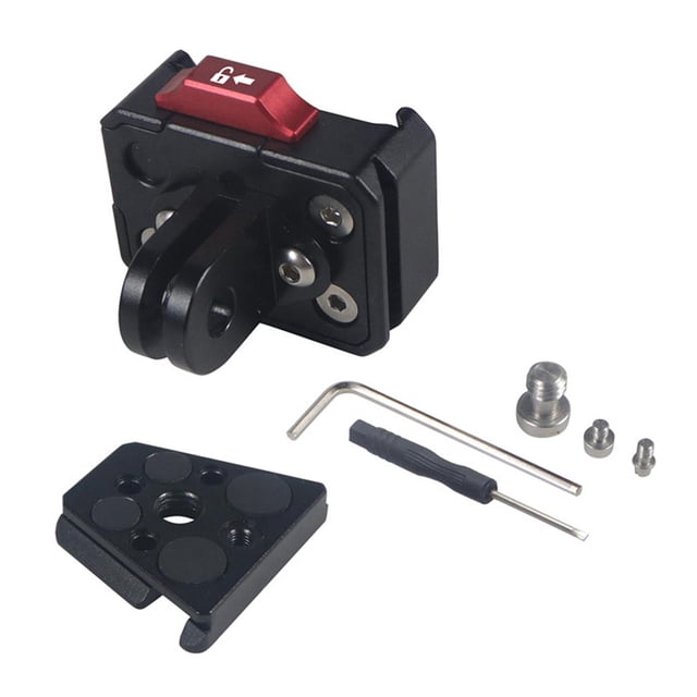Langgg Quick Release Clamp Plate Camera Mount Clamp Adapter for DSLR Digital Camera Set A Two Bit Quick Mount