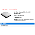 thumbnail image 2 of Air Filter - Compatible with 2015 INFINITI Q40, 2 of 2