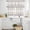 Gray-purple beige, variant on Navy Beige Striped Kitchen Curtains Sets for Windows 36 Inch Length, Gradient Geometric Blue White Rod Pocket Window Treatments Tier Curtains and Valances Set for Bedroom/Bathroom