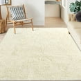 thumbnail image 5 of Haperlare Fuzzy Shaggy Rug 4' x 6' Fluffy Indoor Area Rug Luxury Shag Carpets Home Decor Rugs for Bedrooms Living Room Kids Room, Beige, 5 of 5