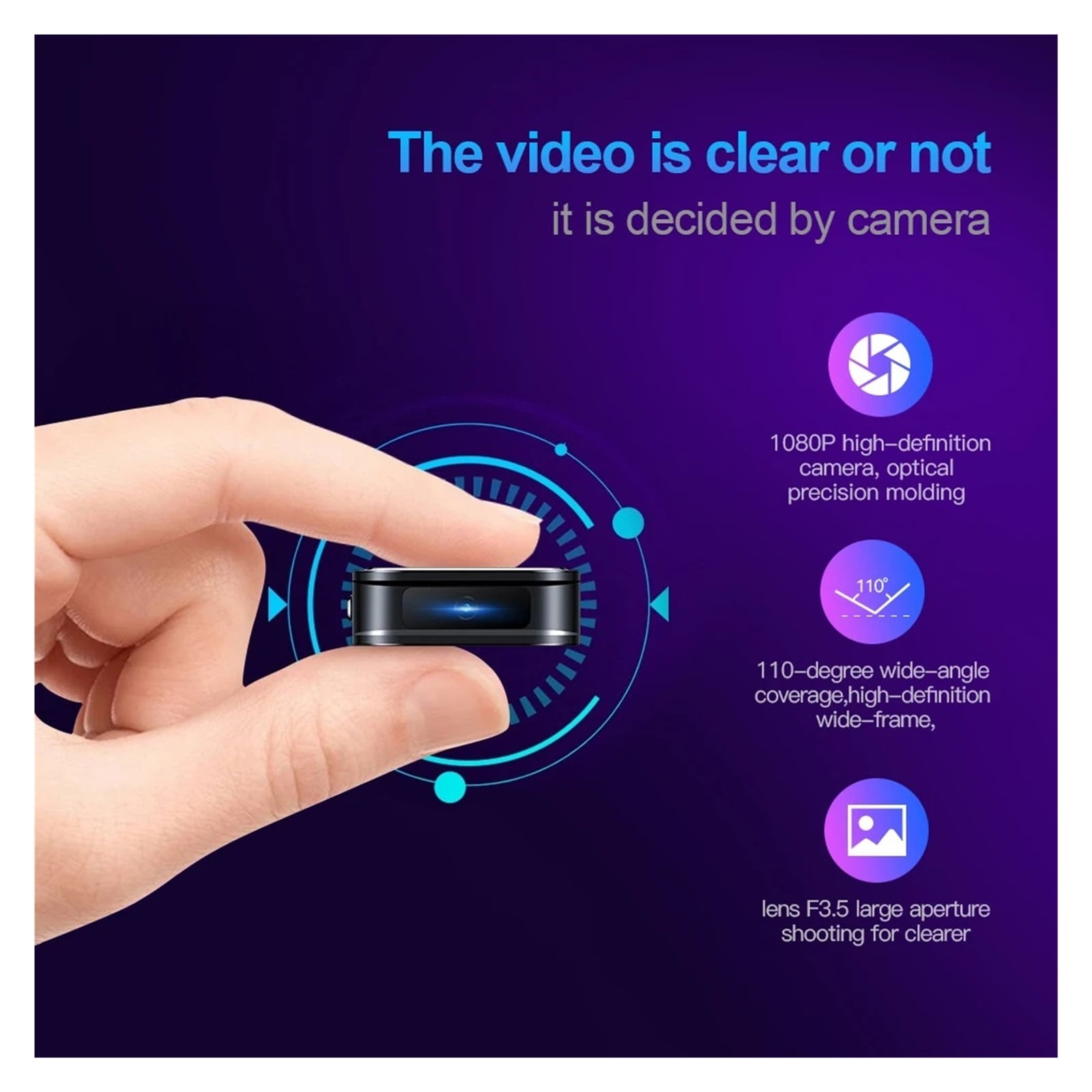 Mini Video Voice Recorder Synchronous Conference Recording Pen Ai Smart HD Noise ,Excellent Sound Quality