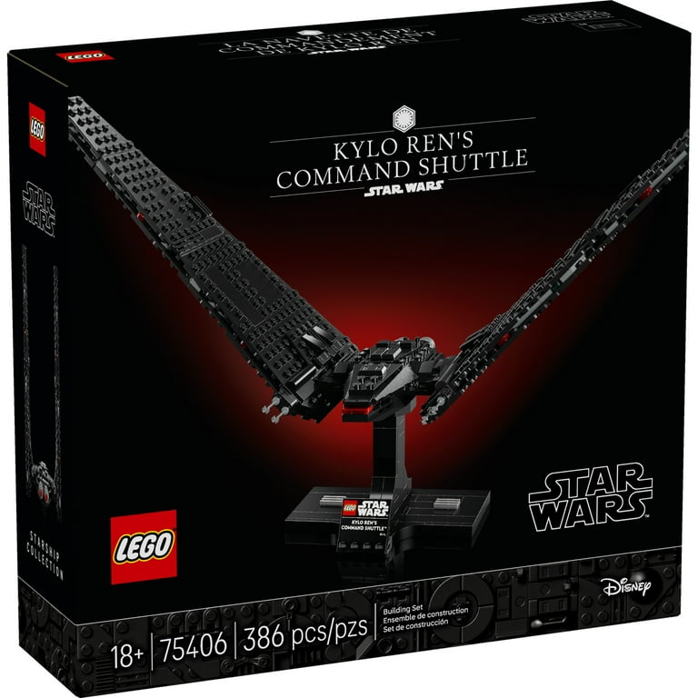 LEGO Star Wars Kylo Ren's Command Shuttle Model Starship