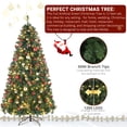 thumbnail image 2 of 10FT Artificial Christmas Tree, Full Premium Hinged Artificial Pine Tree with 5090 Branch Tips, 1200 Lights Warm Color with Colorful 10 Modes, Metal Stand for Outdoor & Indoor (Green), 2 of 9