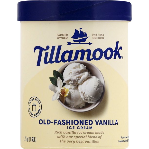Tillamook Peaches And Cream Ice Cream