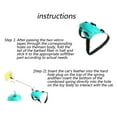 thumbnail image 3 of Just Released, Spring Tease Stick, Pet Training Tool, Durable Plastic Construction, Easy-Grip Handle, for Dogs, Training Aid, Interactive Pet Toy, Small Animal Behavior Aid Akmoler Up to 30% OFF, 3 of 5