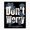 1pcs, variant on Dont worry consider how the wildflowers grow bible verse design Sticker