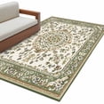 thumbnail image 2 of Sage Green Area Rug 4x6 FT, Non Slip Kids Room Carpet, Southwest Tribal Antique Boho-Chic Heritage Washable Soft Floor Carpet Non-Shedding Throw Rug for Dorm Kitchen Study Room Home Office Bedside, 2 of 9