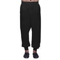 thumbnail image 1 of Atasi Readymade Adjustable Elastic Pajama For Mens Solid Rayon Harem Bottom Pant, 1 of 5