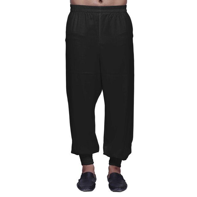 Atasi Readymade Adjustable Elastic Pajama For Mens Solid Rayon Harem Bottom Pant