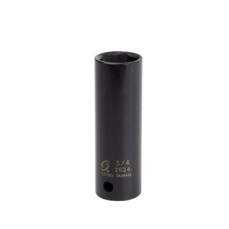 UPC: 0613364226247 | Sunex Tools 2624 – 1/2 Drive 3/4 Extra Thin Wall Deep Impact Socket