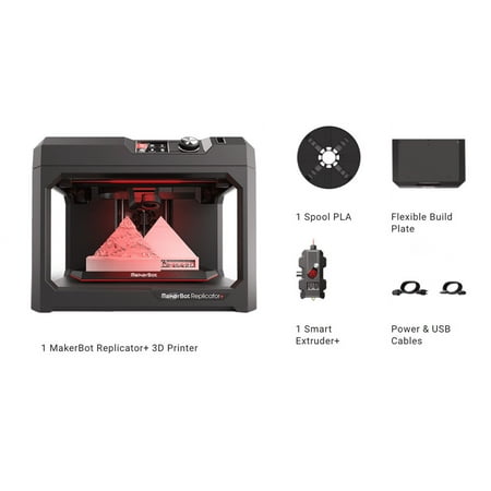 Makerbot Replicator+ Set [Free $430 Value 10 Pack Filament]