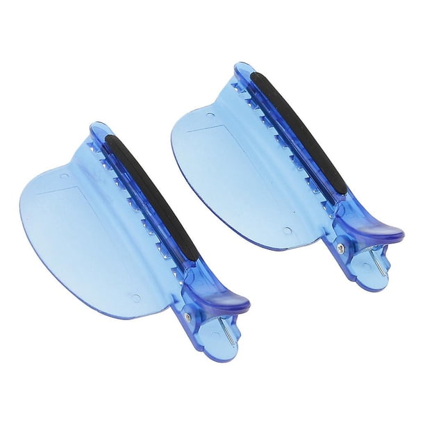 Hair Clips Hair Extensions Hair Extensions Hair Extensions Clips Butterfly Wing Clips Duckbill Clips (blue) (2pcs)