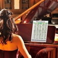 thumbnail image 2 of Piano Chord Learning Guide Piano Reference Chords Fingering Poster Chart, 2 of 4