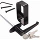 thumbnail image 1 of Shed Door Handle Lock Kit 4-1/2" L Handle With 2 Keys And 2 Screws Tw, 1 of 4