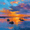 Sailboat Sunset, variant on Qisvanset Sailboat Sunset Canvas Wall Art 15.75x11.81 INCHES