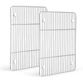 thumbnail image 1 of Stainless Steel Cooling Racks 2 Pack, Baking Racks for Cooking Baking Roasting Grilling Cooling, Fit Small Size Cookie Sheets Oven & Health & Dishwasher Safe,9.7'' x 7.3'', 1 of 8