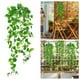 thumbnail image 2 of Avdjesfny 1 guirnalda de hojas de hiedra artificial de seda para colgar en la boda, flores de follaje para el hogar, cocina, jardín, oficina, boda, decoración de pared verde, 2 of 6