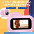 thumbnail image 3 of Baohd ABS Childrens Digital Camera Toy With High-definition Screen Birthday Gift Charging Takes About 1 white, 3 of 6