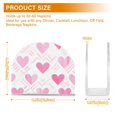 thumbnail image 4 of Yayeee Napkin Holder for Table Set of 2 Kitchen Paper Tissue Organization, Geometric Love, 4 of 8