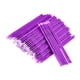 thumbnail image 5 of 100 piezas, cepillos micro aplicadores desechables, varita de rímel, desechable, micro bastoncillos para extensión de pestañas, rímel, herramientas de Púrpura Pequeño Fernando Varitas de pestañas de microfibra, 5 of 8