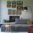 thumbnail image 4 of Call Me Antisocial But Please Don’t Call Me 18 Inch x 24 Inch Aluminum Metal Sign Text Me Maybe Never Weatherproof Perfect for Offices Bedrooms Dorms Fun Gift for Introverts Sarcasm, 4 of 6