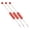 Red, variant on 3 Pcs Stitching Thread Practical Unpicker Seam Rippers Easy to Use for Craft