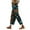 Orange, variant on T Wide Leg Pants Woman Women's Spring And Summer Casual 3D Printed Back Pocket Cotton And Linen Pants Business Work Casual Pants
