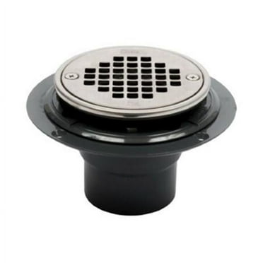 Oatey 42263/4221342213 Round Ceramic Shower Stall Drain, PVC