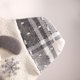 thumbnail image 3 of 3 piezas de medias navideñas blancas decoración navideña anciano muñeco de nieve bolsa de regalo de Navidad colgante para árbol de Navidad, 3 of 5