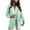 Mint Green, variant on Brilliant Womens Jackets and Outerwear Fall Womens Casual Blazers Open Front Long Sleeve Work Office Jackets Blazer clearance clothes under $5.00