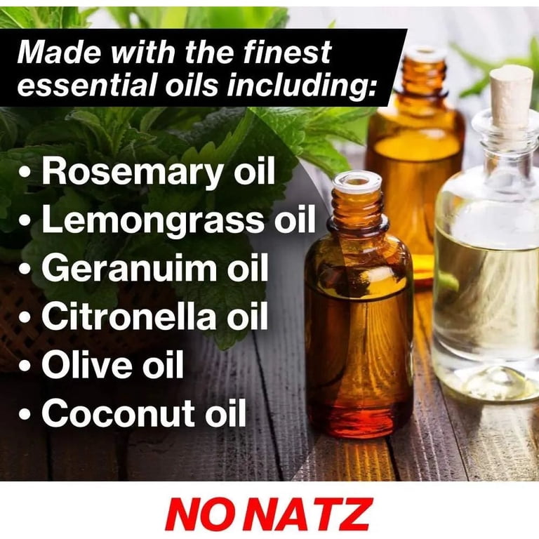 N0-Natz- 4 oz.-Funziona OTTIMO su No-See-Ums, tutto naturale, Deet GRATIS N0-Natz- 4 oz.-Funziona OTTIMO su No-See-Ums, tutto naturale, Deet GRATIS