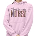 thumbnail image 2 of Intensive Care Nurse Hoodie Sweatshirt Unisex 3X-Large Pink, 2 of 5