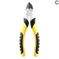 thumbnail image 7 of SSKFHGI Tiger Skin 6 Inch Wire Pliers Industrial Grade Pliers 8 Inch Wire Pliers 6 Inch Needle Nose Pliers Labor-Saving Oblique Pliers Household Electrician Pliers, 7 of 7