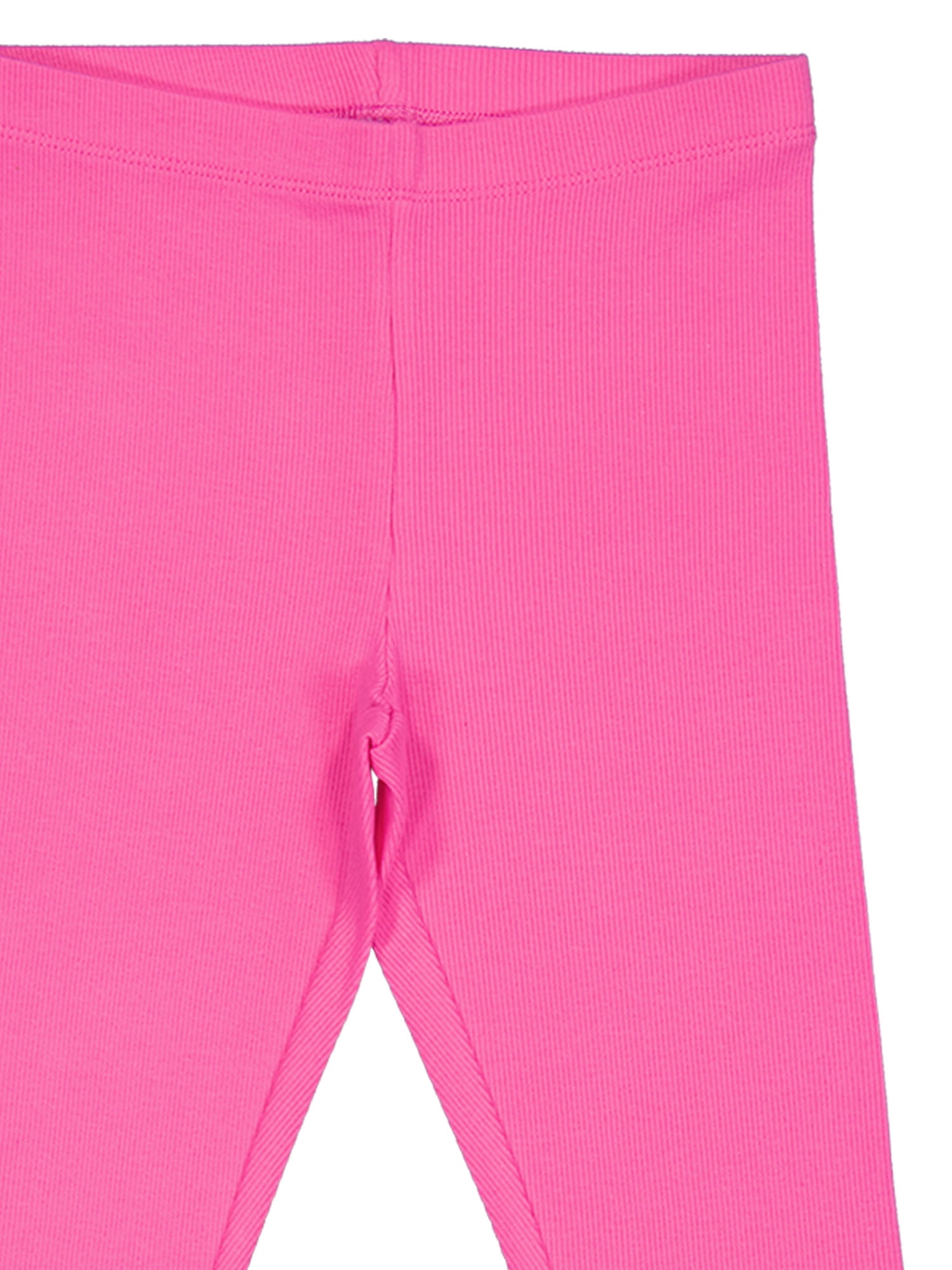 Wonder Nation Girls Rib Leggings, Sizes 4-18 & Plus