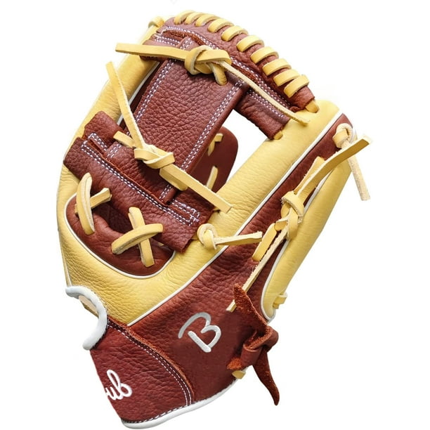 Beoub Baseball Softball Glove Full Grain Leather Youth Adults Mens