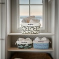 thumbnail image 3 of American Art Decor Kona Coast by Reyn Spooner 50th State Waves, The Reef, Island Paradise, Printed Fabric Basket Set of 3 - 17" x 10.5" x 12", 3 of 6