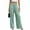 Q147 Green, variant on Mifsaly Womens Travel Pants High Waisted Wide Leg Flowy Pants Relaxed Fit Summer Beach Lounge Bottoms for Vacation and Everyday Purple,XXL