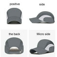 thumbnail image 6 of RKSTN Reflective Folding Outdoor Hat, Quick Dry Baseball Cap, Cooling Breathable Mesh, Sun Protection Sport Hats for Womens and Mens, 6 of 6
