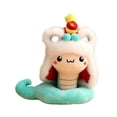thumbnail image 2 of Peluche de serpiente china 2025, muñeco de peluche de serpiente, figura decorativa de dibujos animados para Año Nuevo Verde, 2 of 9